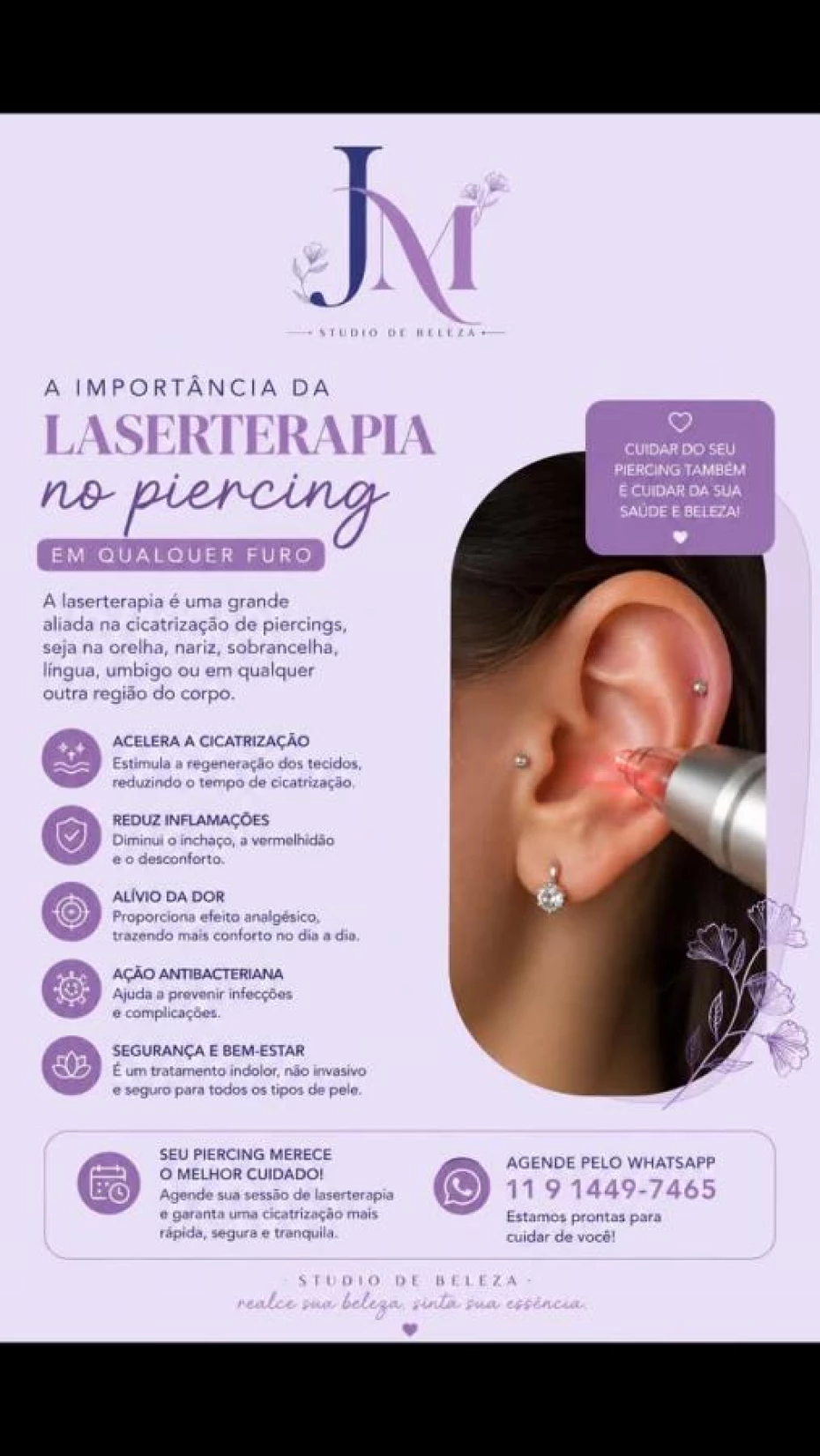 Foto 11:  — Jacky Mello Studio de Beleza e Body Piercing 