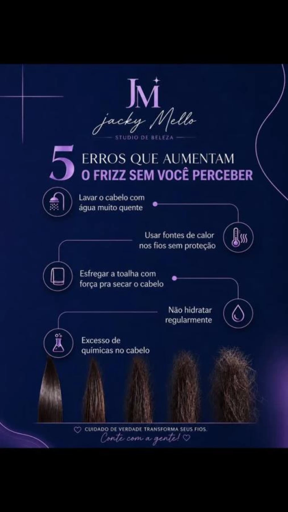 Foto 3:  — Jacky Mello Studio de Beleza e Body Piercing 